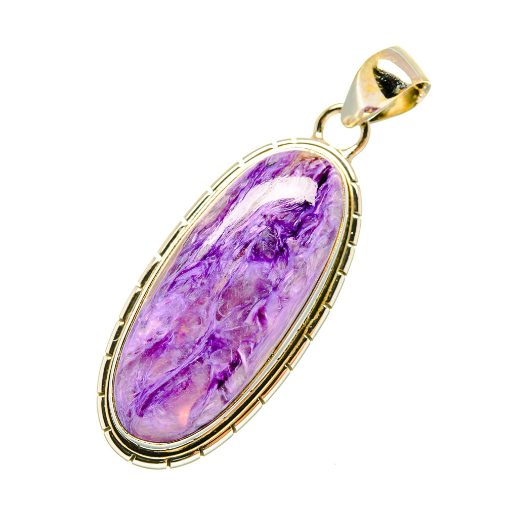 Charoite Pendants handcrafted by Anasilvercos - PD6577