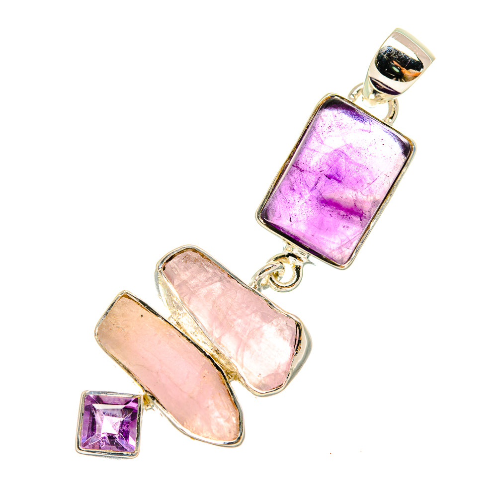 Amethyst Pendants handcrafted by Anasilvercos - PD6582