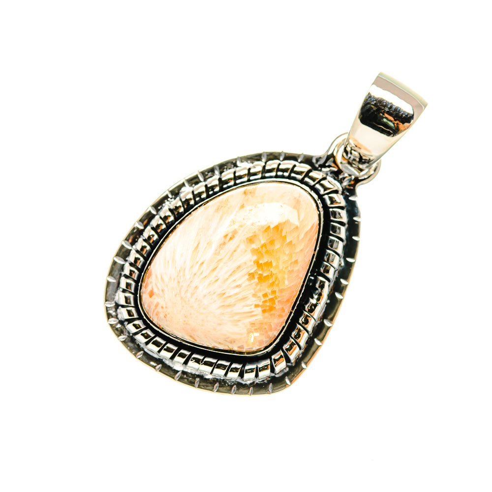 Scolecite Pendants handcrafted by Anasilvercos - PD6613 - Photo 2