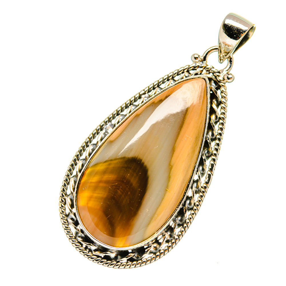 Willow Creek Jasper Pendants handcrafted by Anasilvercos - PD6619
