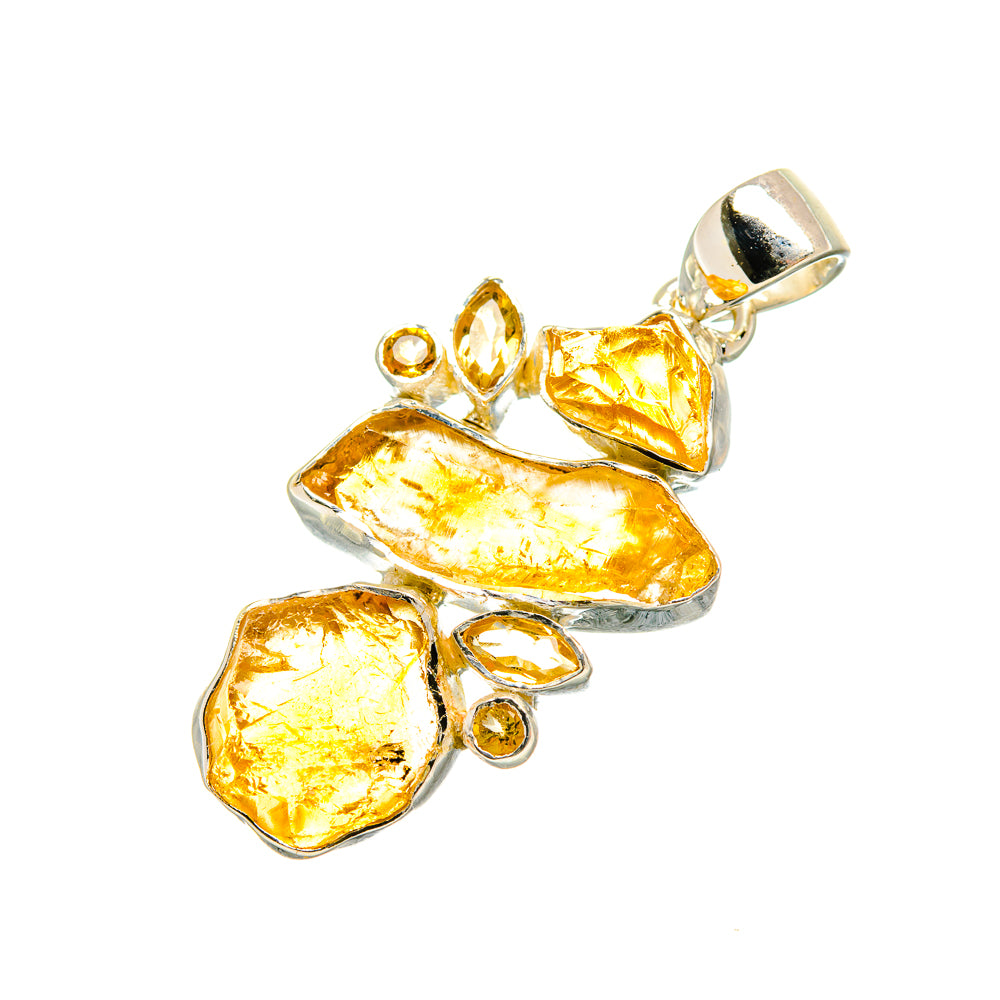 Citrine Pendants handcrafted by Anasilvercos - PD6623