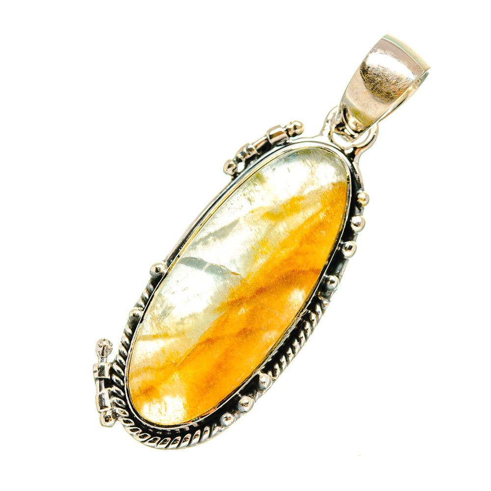 Peruvian Opal Pendants handcrafted by Anasilvercos - PD6637