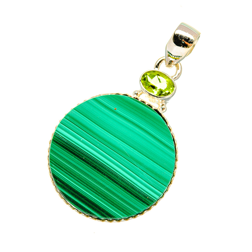 Malachite Pendants handcrafted by Anasilvercos - PD6657