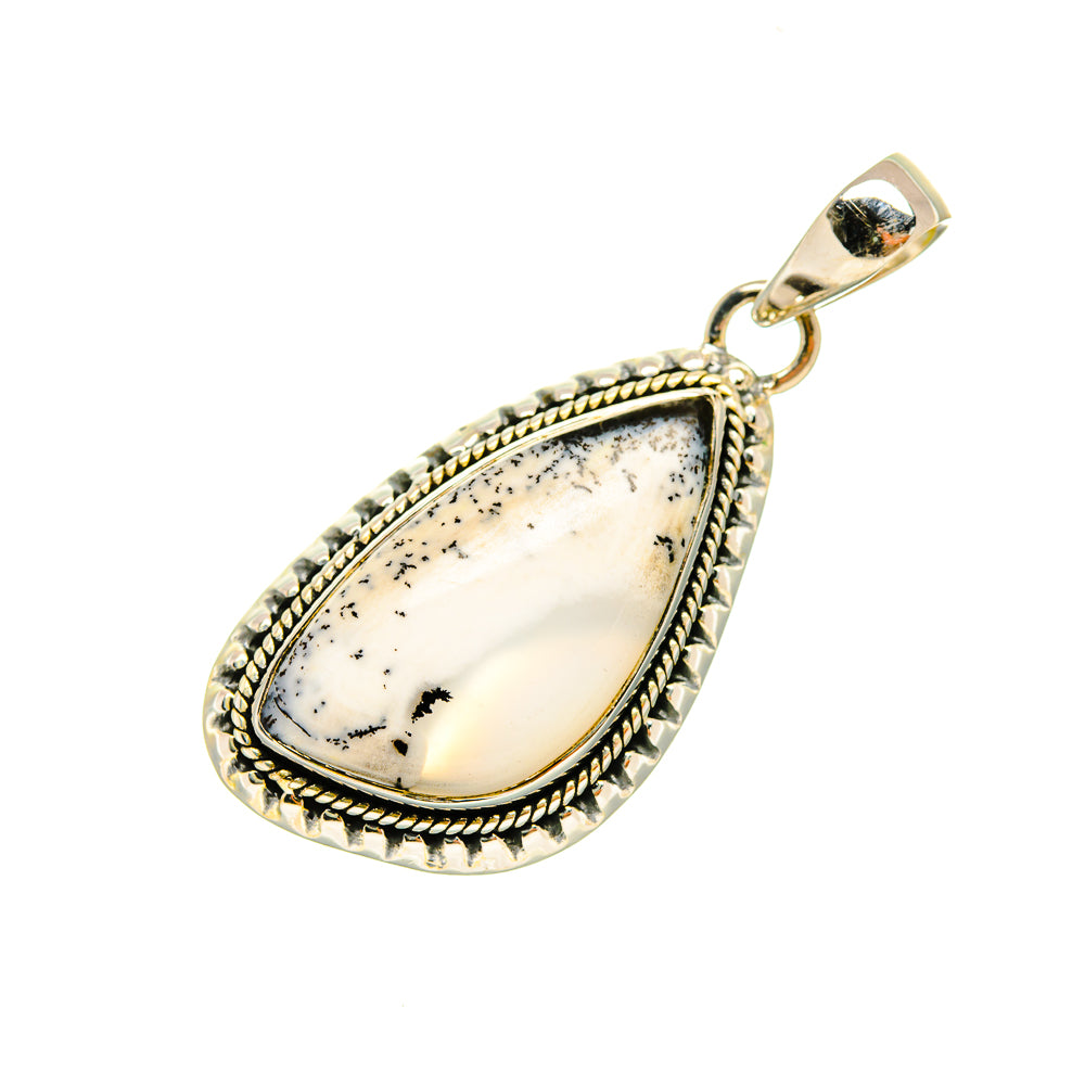 Dendritic Opal Pendants handcrafted by Anasilvercos - PD6666