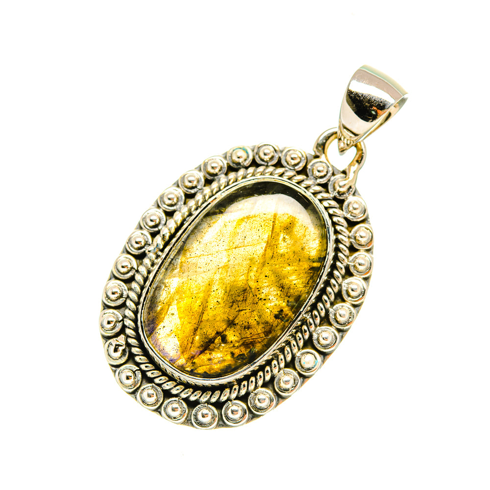 Labradorite Pendants handcrafted by Anasilvercos - PD6670 - Photo 2