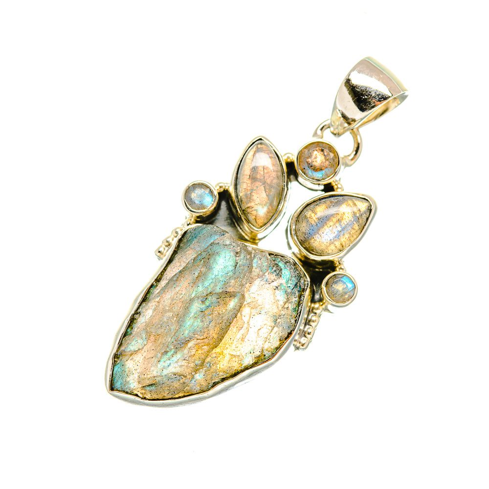 Labradorite Pendants handcrafted by Anasilvercos - PD6675