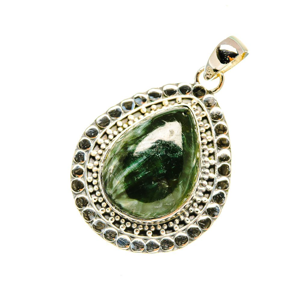 Seraphinite Pendants handcrafted by Anasilvercos - PD6688