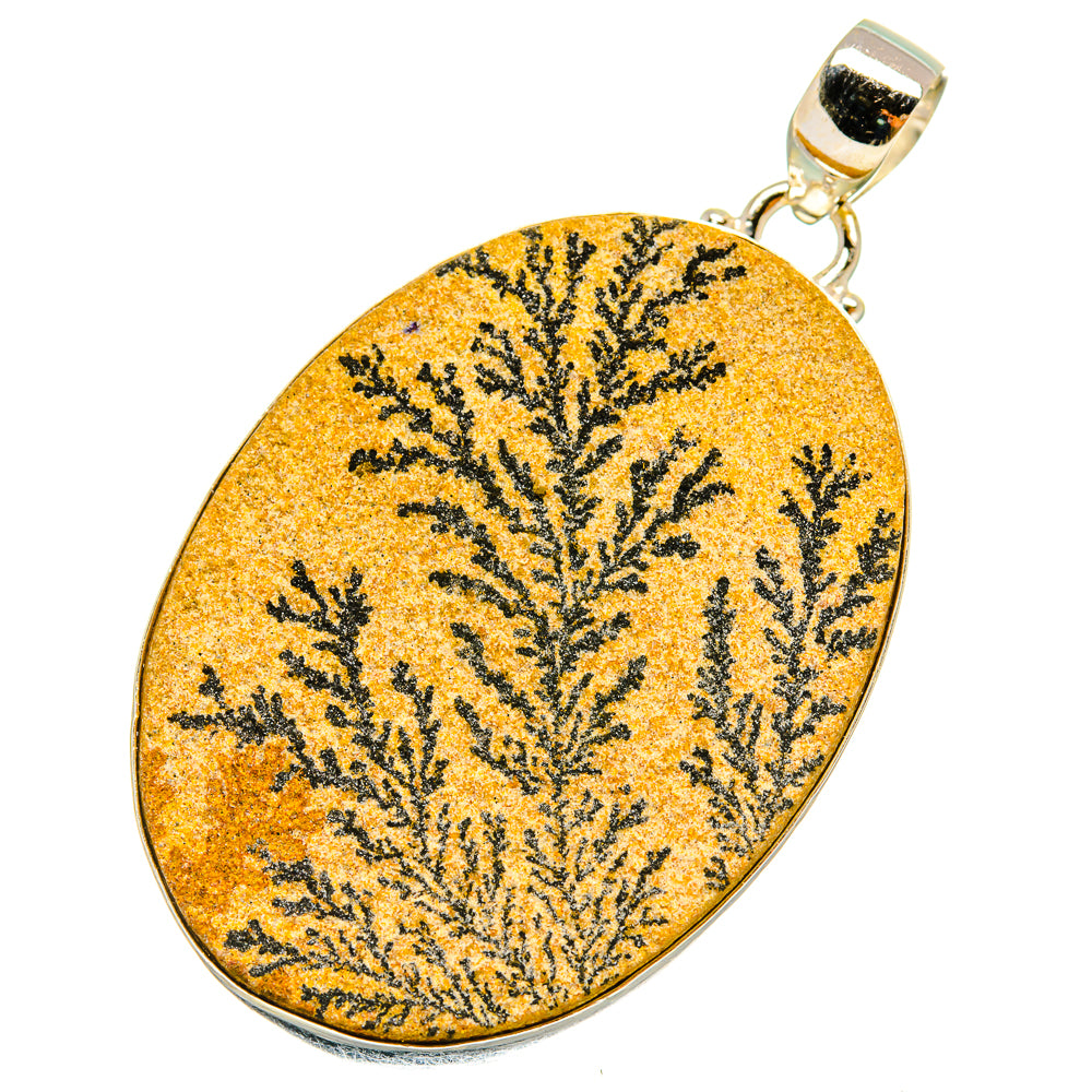 Germany Psilomelane Dendrite Pendants handcrafted by Anasilvercos - PD6696