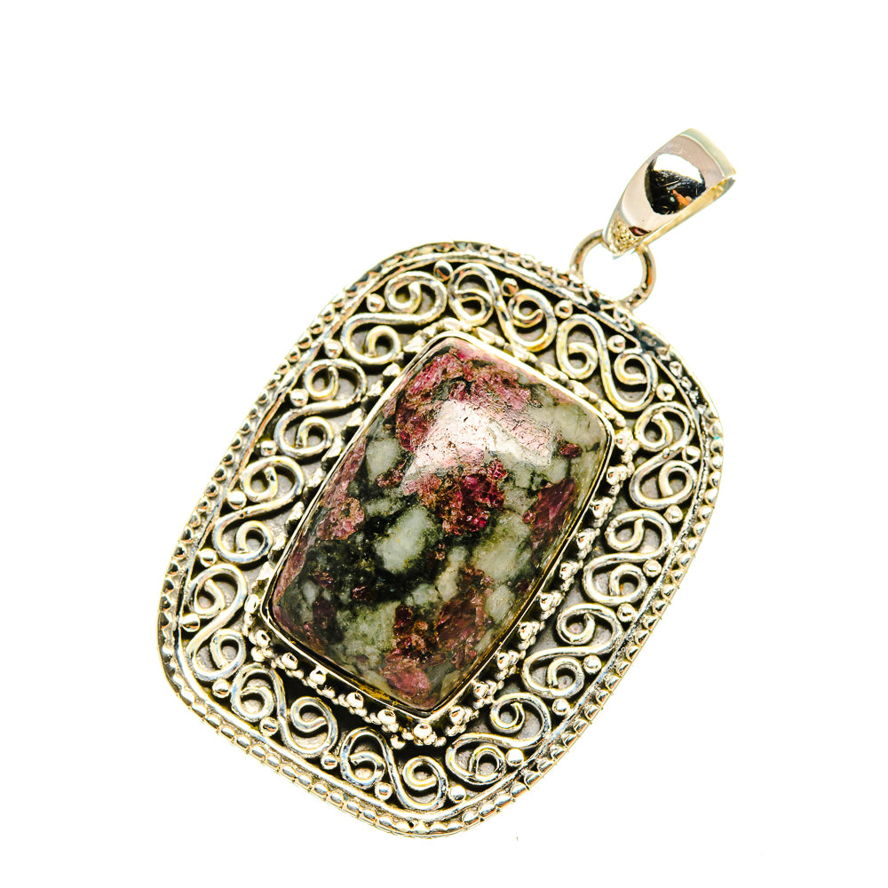 Russian Eudialyte Pendants handcrafted by Anasilvercos - PD6708