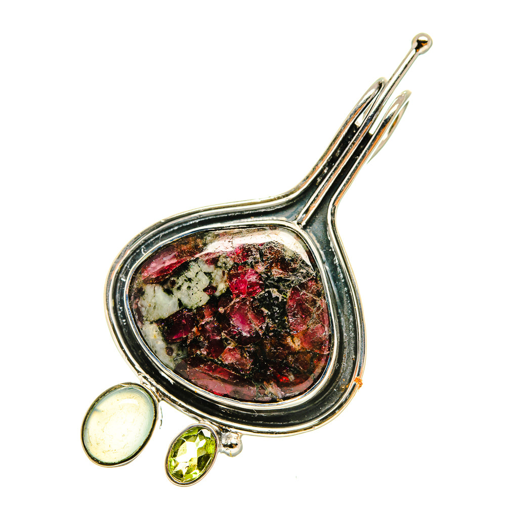 Russian Eudialyte Pendants handcrafted by Anasilvercos - PD6709