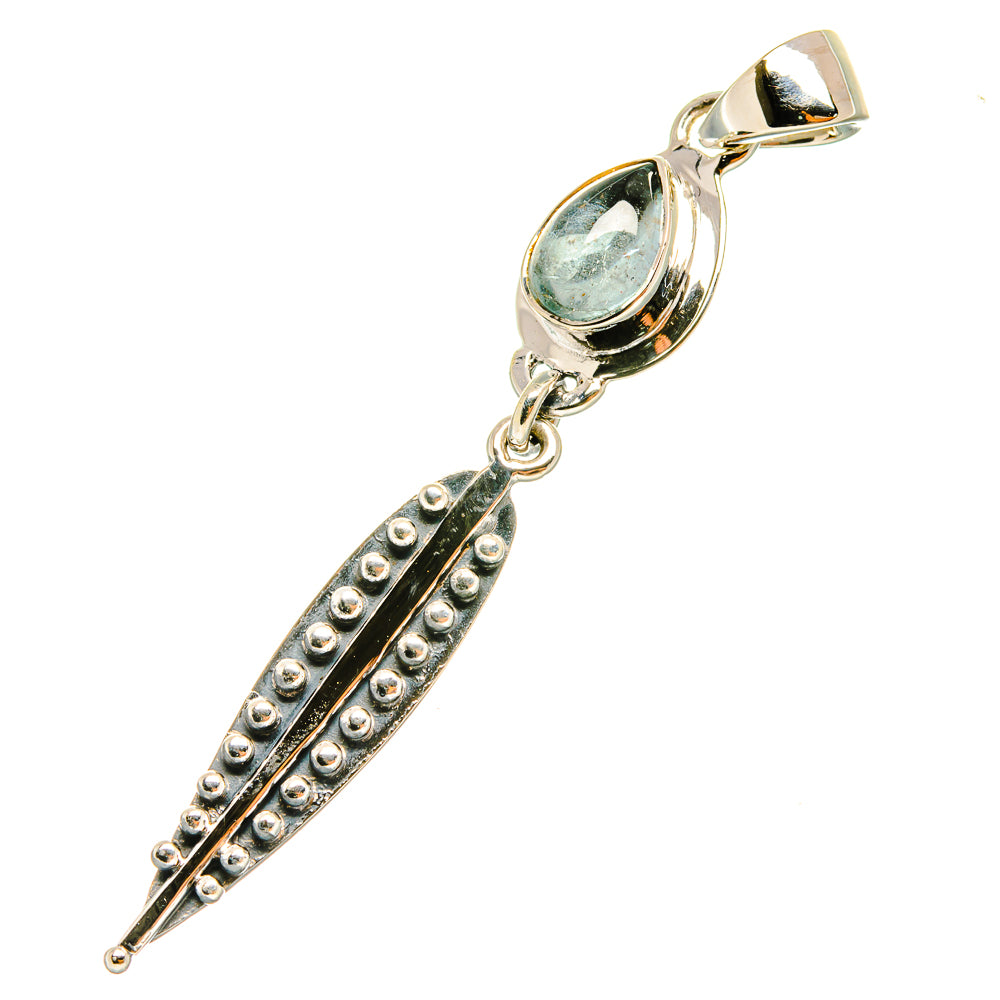 Aquamarine Pendants handcrafted by Anasilvercos - PD6716