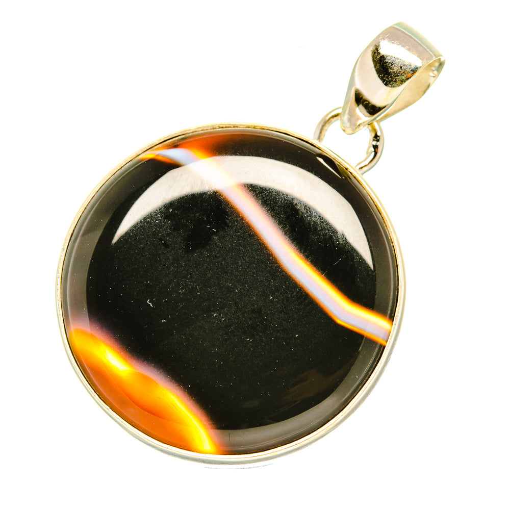 India Agate Pendants handcrafted by Anasilvercos - PD6733