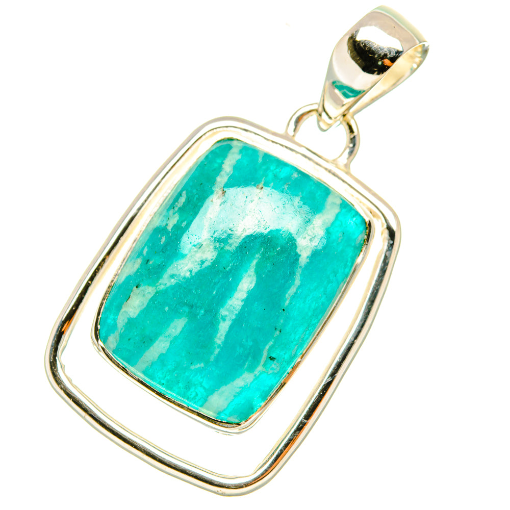 Amazonite Pendants handcrafted by Anasilvercos - PD6744