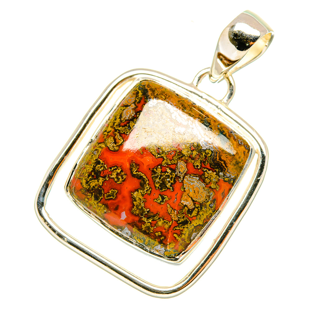 Moroccan Agate Pendants handcrafted by Anasilvercos - PD6749