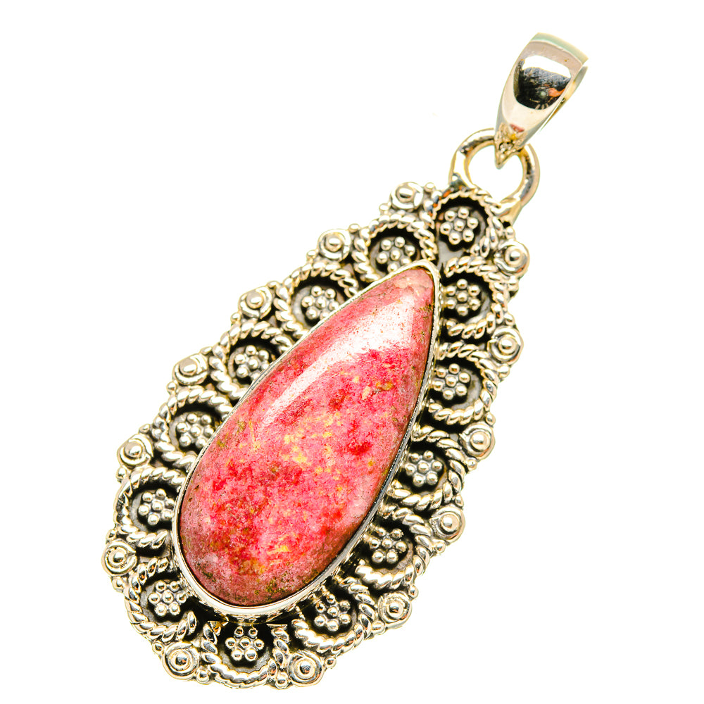 Rhodochrosite Pendants handcrafted by Anasilvercos - PD6756
