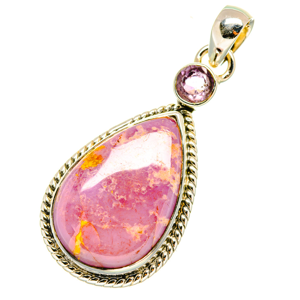 Phosphosiderite Pendants handcrafted by Anasilvercos - PD6762