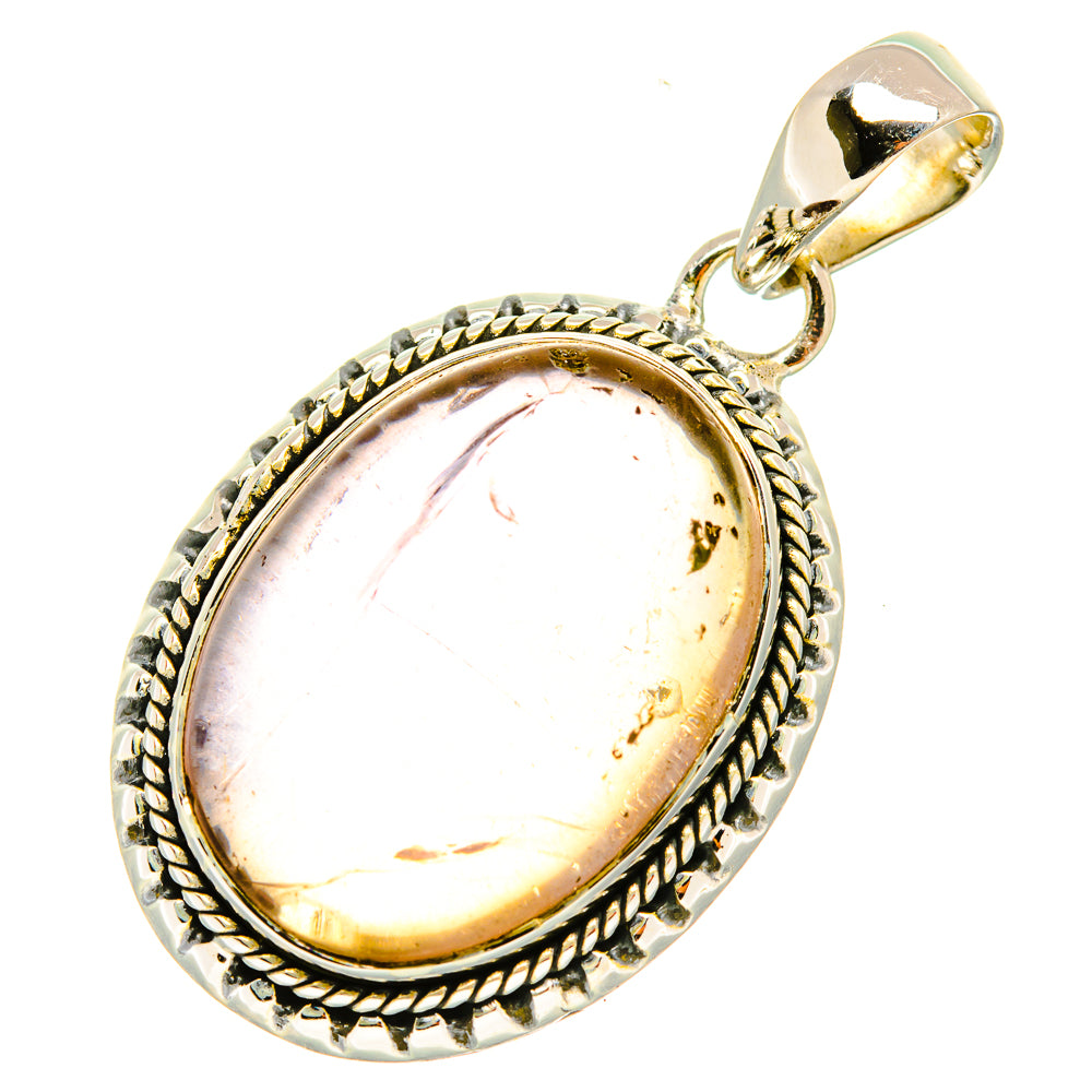 Citrine Pendants handcrafted by Anasilvercos - PD6768