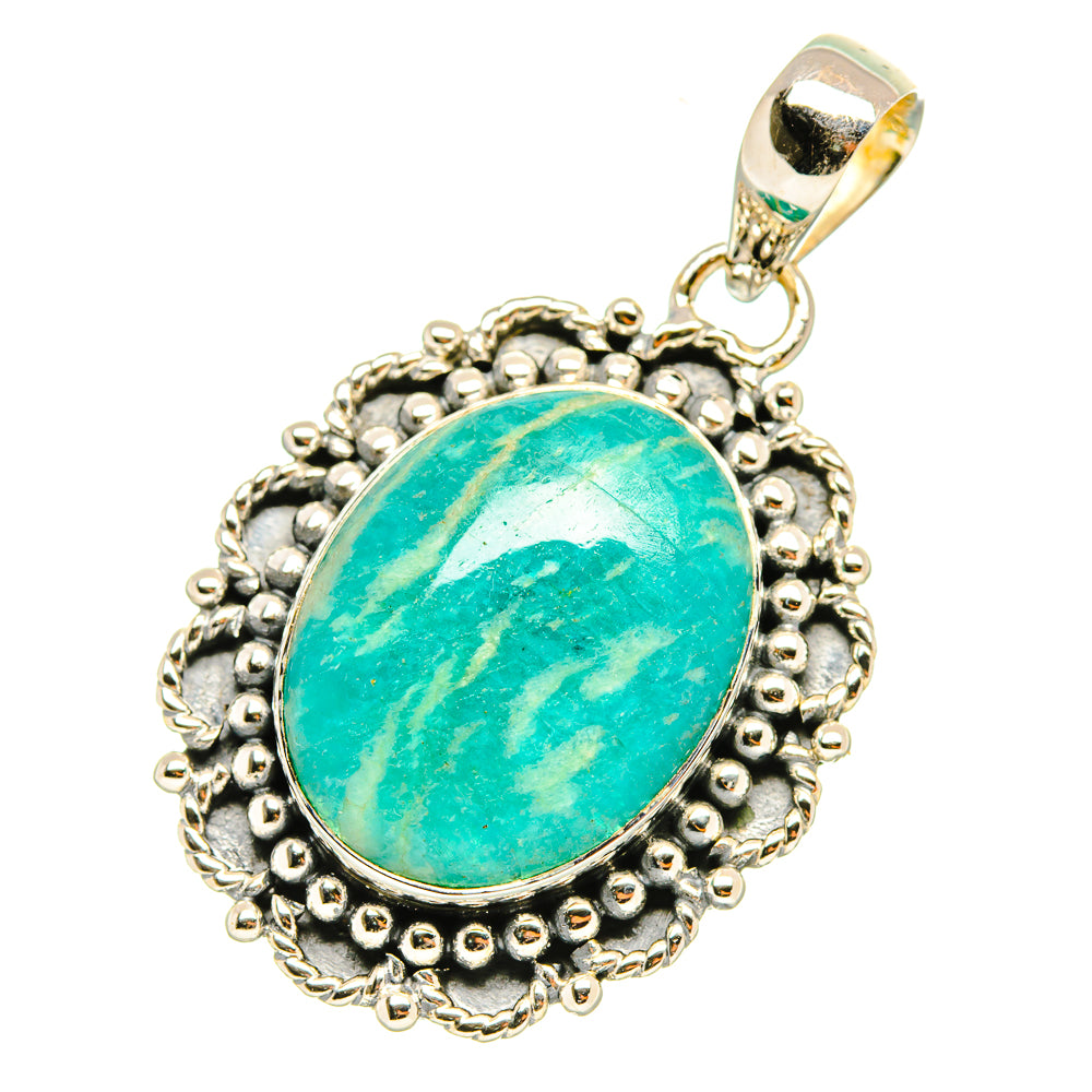 Amazonite Pendants handcrafted by Anasilvercos - PD6770
