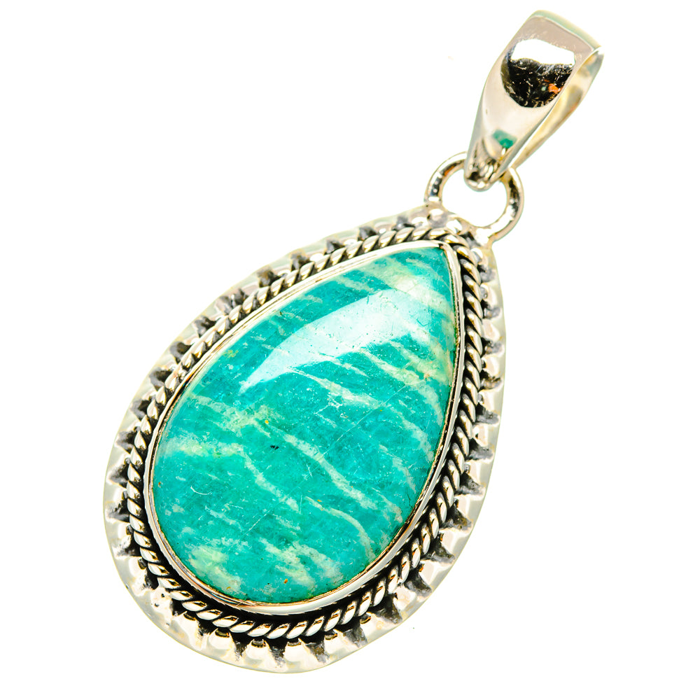 Amazonite Pendants handcrafted by Anasilvercos - PD6773