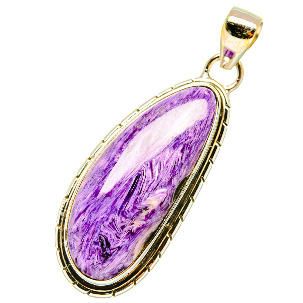 Charoite Pendants handcrafted by Anasilvercos - PD6774
