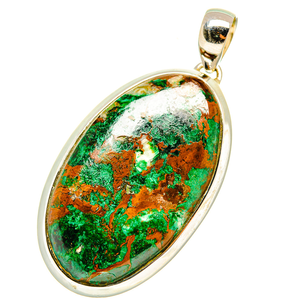 Chrysocolla Pendants handcrafted by Anasilvercos - PD6804