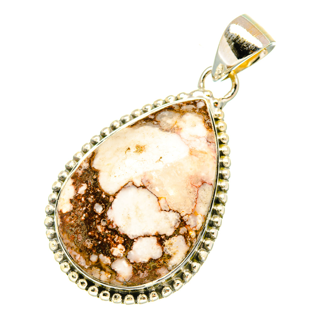 Peanut Wood Jasper Pendants handcrafted by Anasilvercos - PD6808