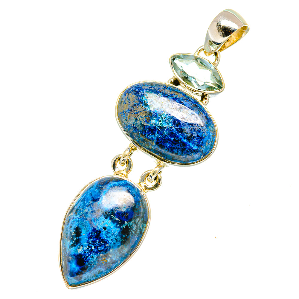 Shattuckite Pendants handcrafted by Anasilvercos - PD6813