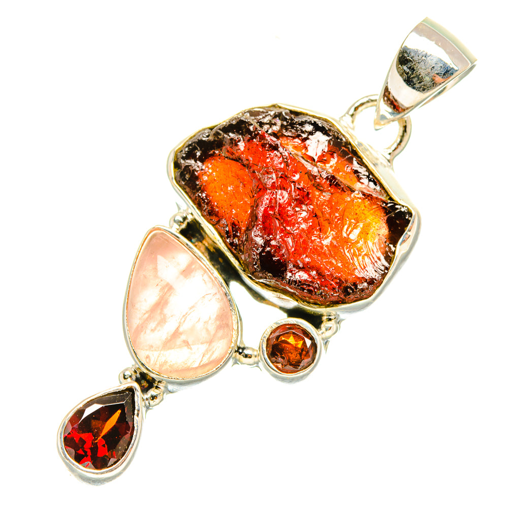 Garnet Pendants handcrafted by Anasilvercos - PD6821