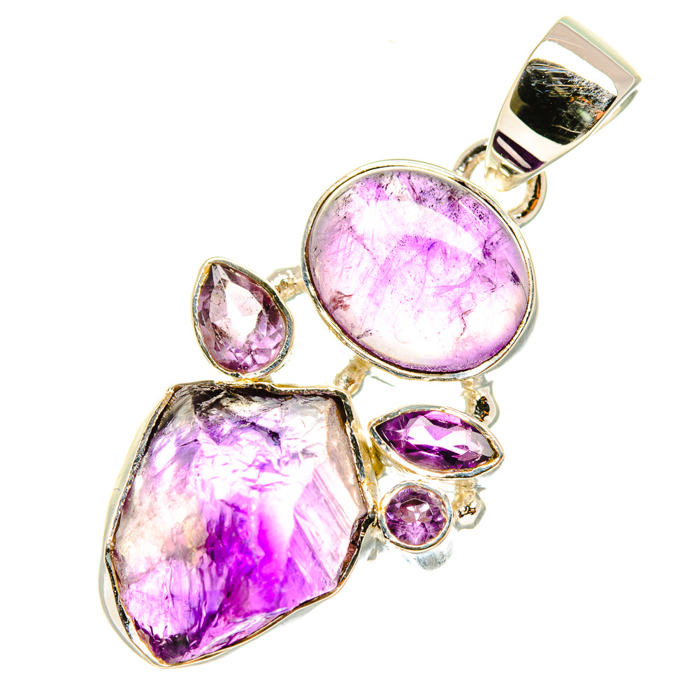 Amethyst Pendants handcrafted by Anasilvercos - PD6822
