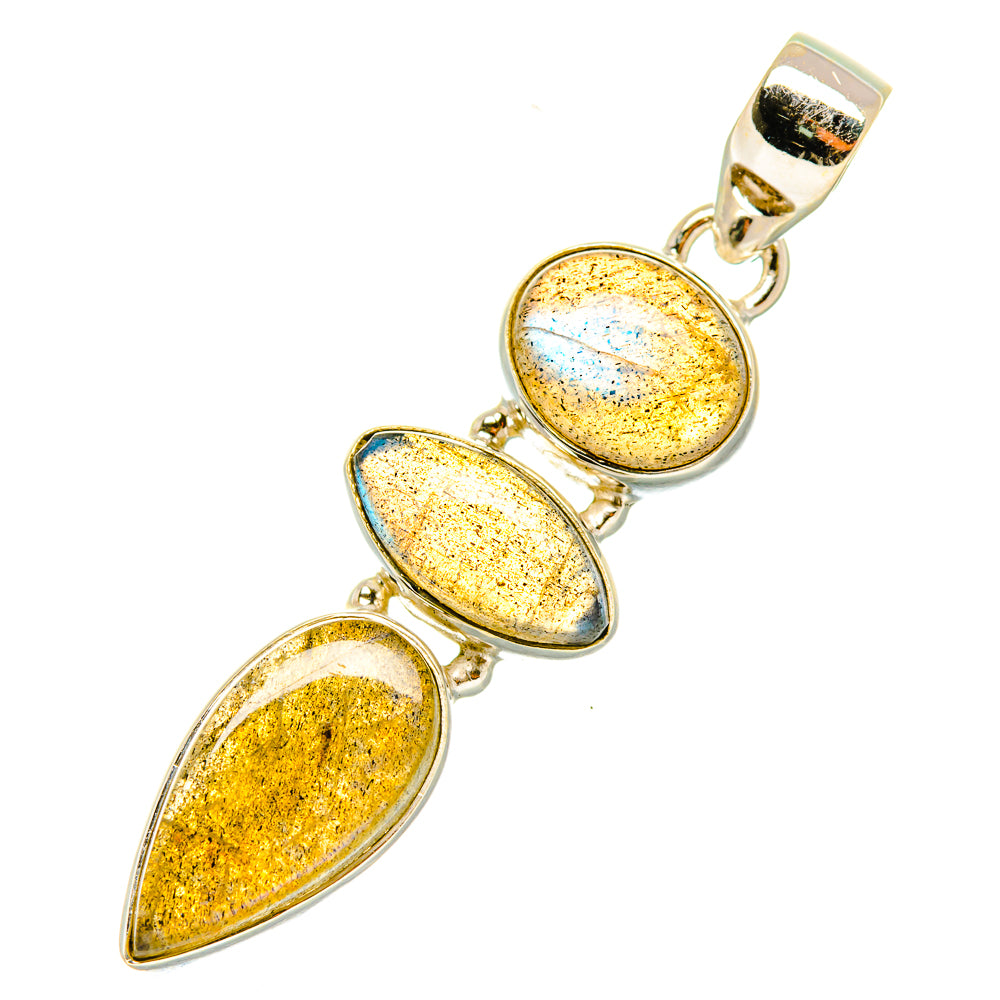 Labradorite Pendants handcrafted by Anasilvercos - PD6831