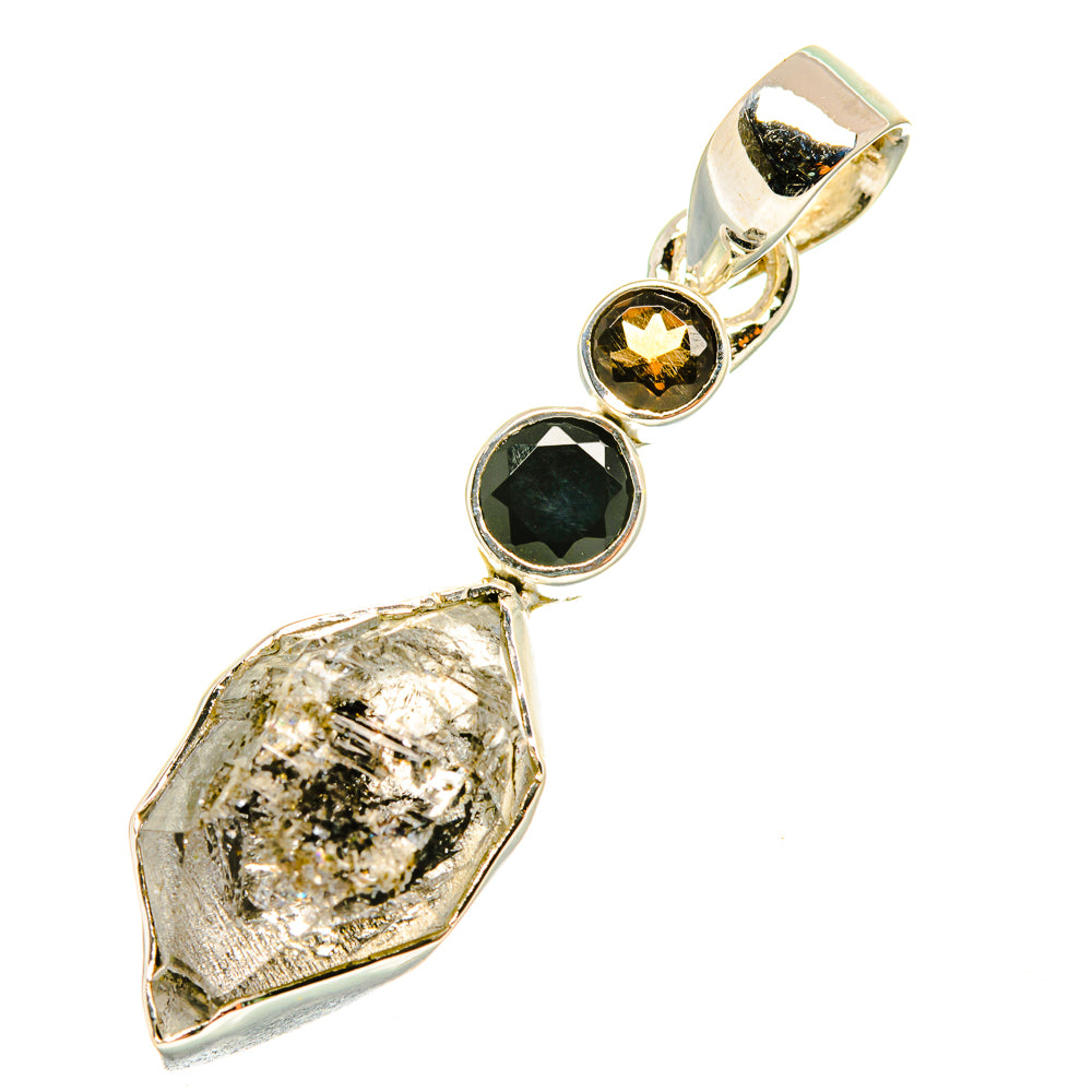Herkimer Diamond Pendants handcrafted by Anasilvercos - PD6835