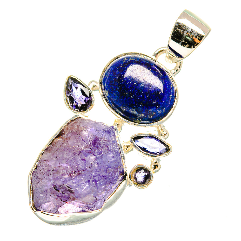 Tanzanite Pendants handcrafted by Anasilvercos - PD6836