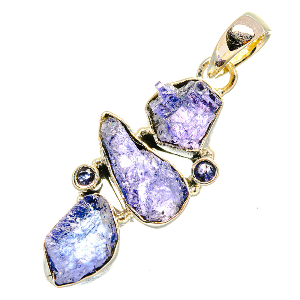 Tanzanite Pendants handcrafted by Anasilvercos - PD6842
