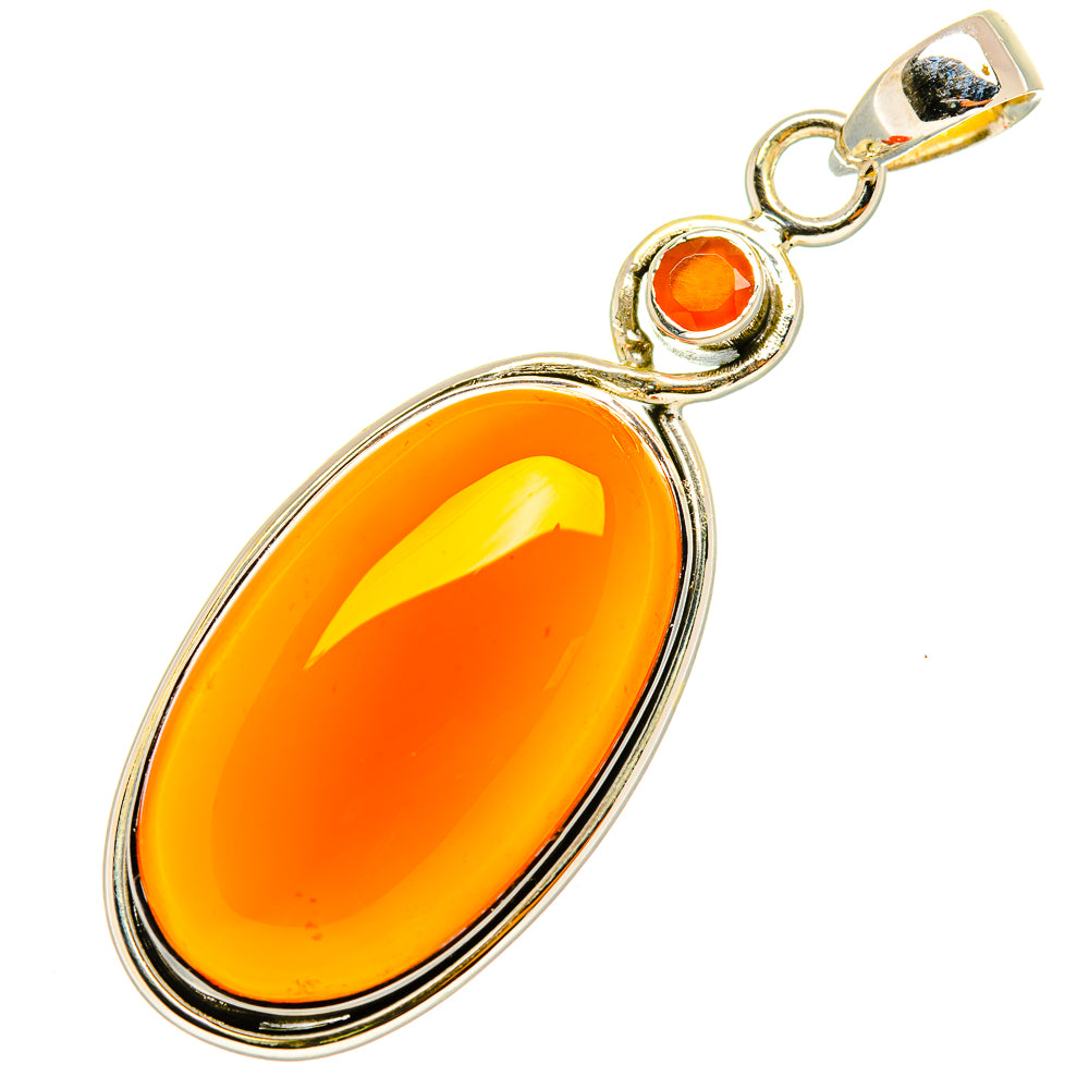 Carnelian Pendants handcrafted by Anasilvercos - PD6845