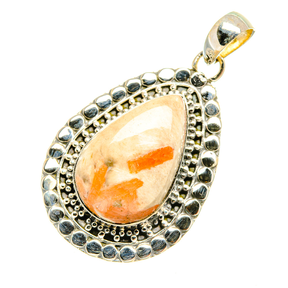 Scolecite Pendants handcrafted by Anasilvercos - PD6855