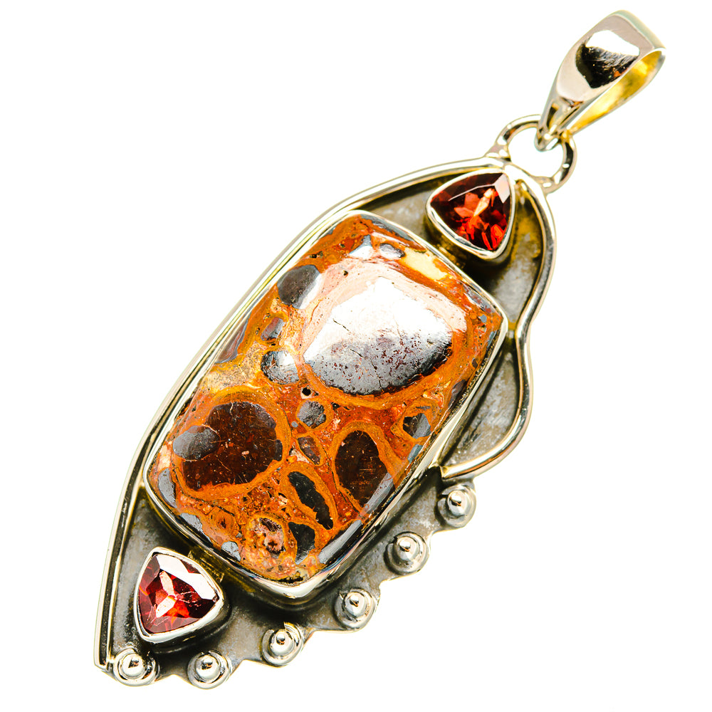 Bauxite Pendants handcrafted by Anasilvercos - PD6859