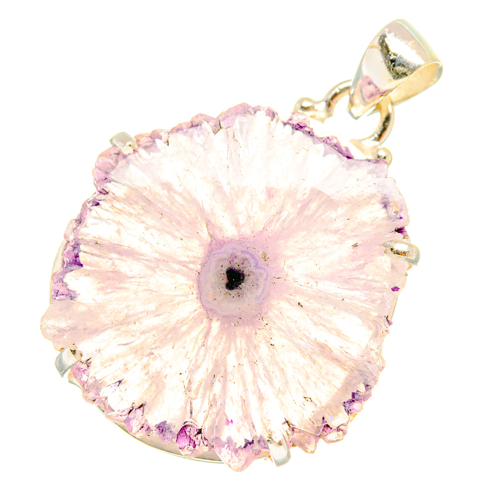 Amethyst Stalactite Pendants handcrafted by Anasilvercos - PD6875