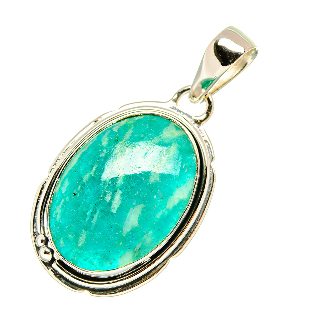 Amazonite Pendants handcrafted by Anasilvercos - PD6879