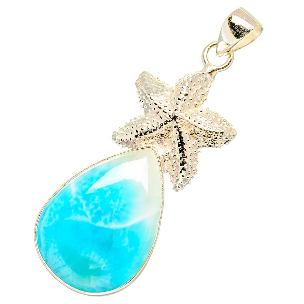 Larimar Pendants handcrafted by Anasilvercos - PD6905