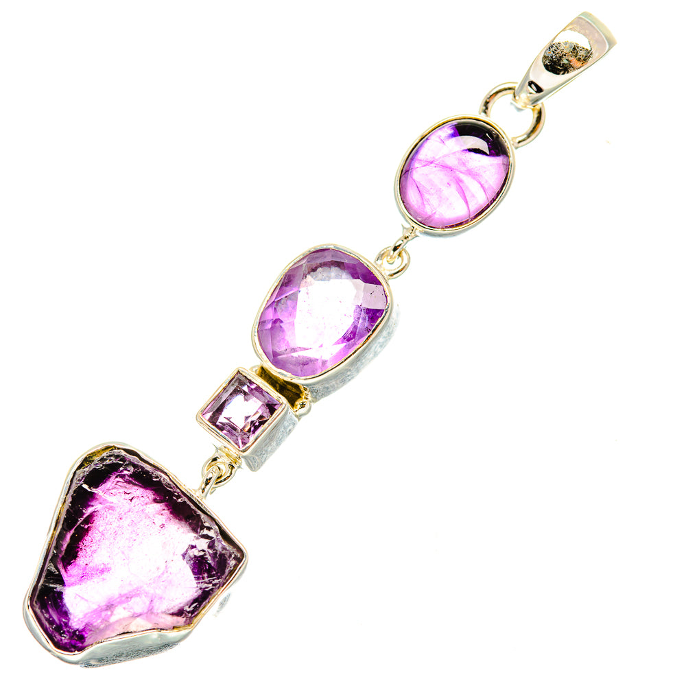 Amethyst Pendants handcrafted by Anasilvercos - PD6912