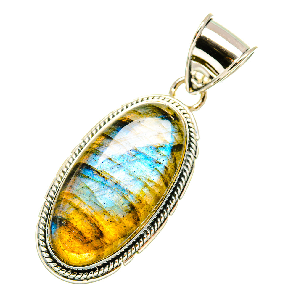 Labradorite Pendants handcrafted by Anasilvercos - PD6940