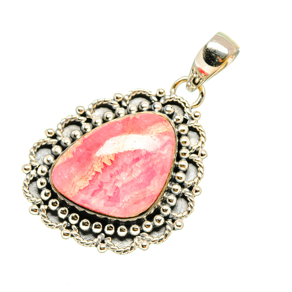 Rhodochrosite Pendants handcrafted by Anasilvercos - PD6953