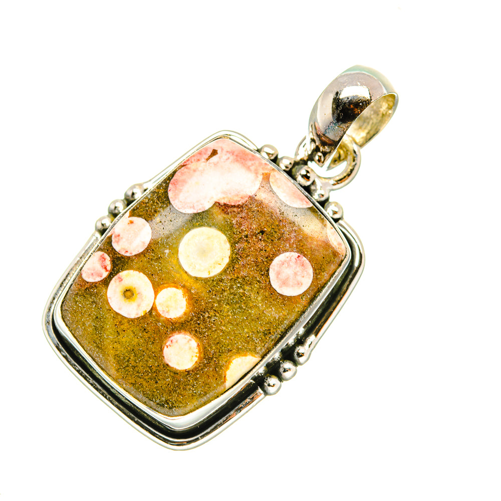 Ocean Jasper Pendants handcrafted by Anasilvercos - PD6958