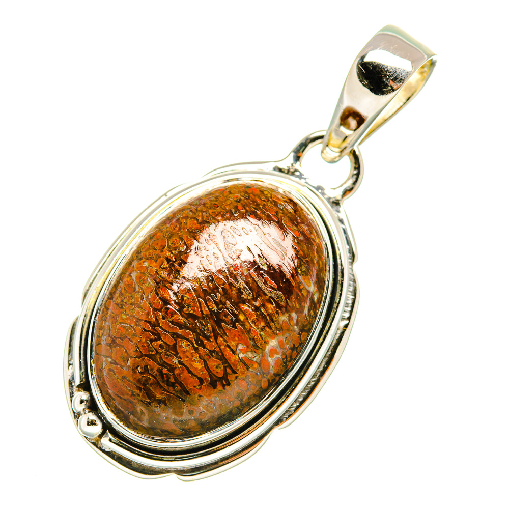 Dinosaur Bone Pendants handcrafted by Anasilvercos - PD6966