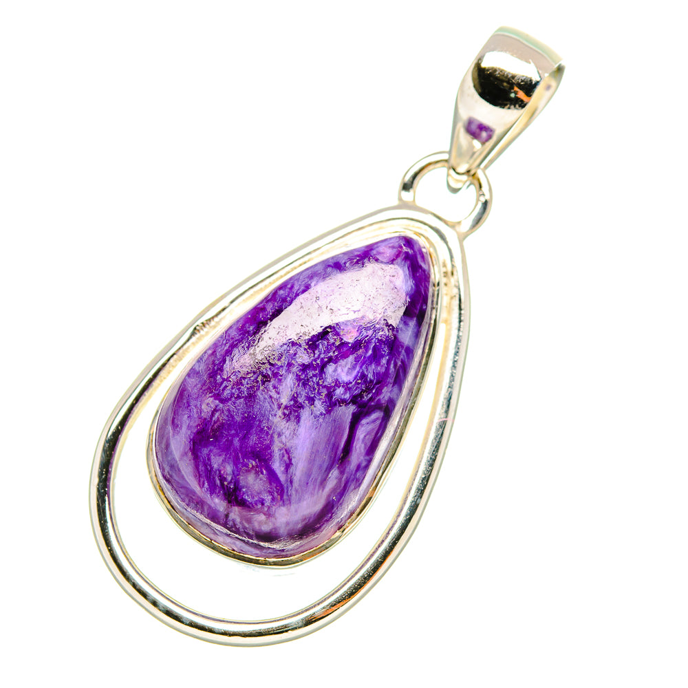 Charoite Pendants handcrafted by Anasilvercos - PD6982