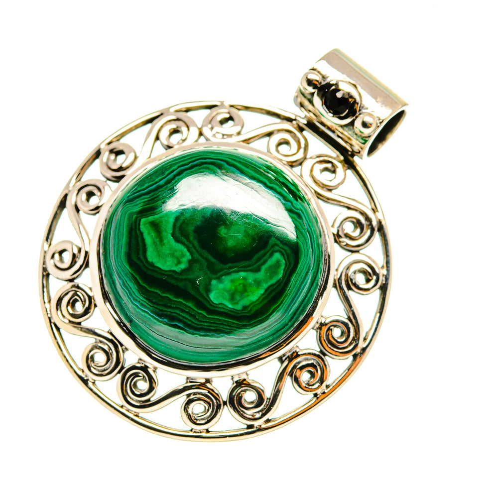 Malachite Pendants handcrafted by Anasilvercos - PD6985