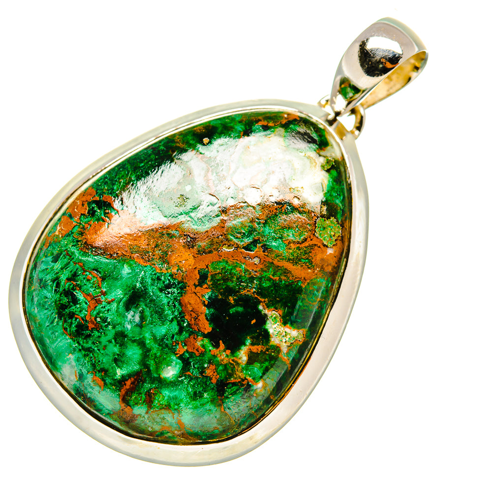 Chrysocolla Pendants handcrafted by Anasilvercos - PD7008