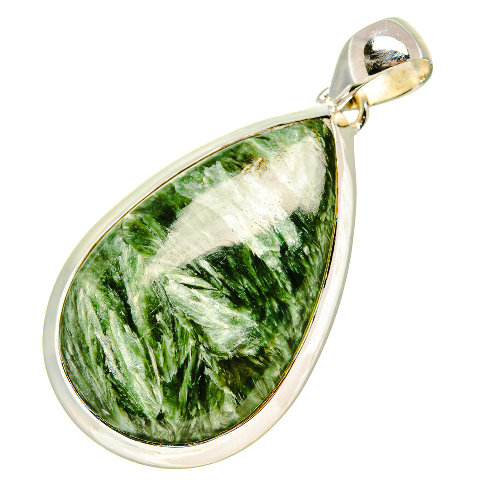 Seraphinite Pendants handcrafted by Anasilvercos - PD7016