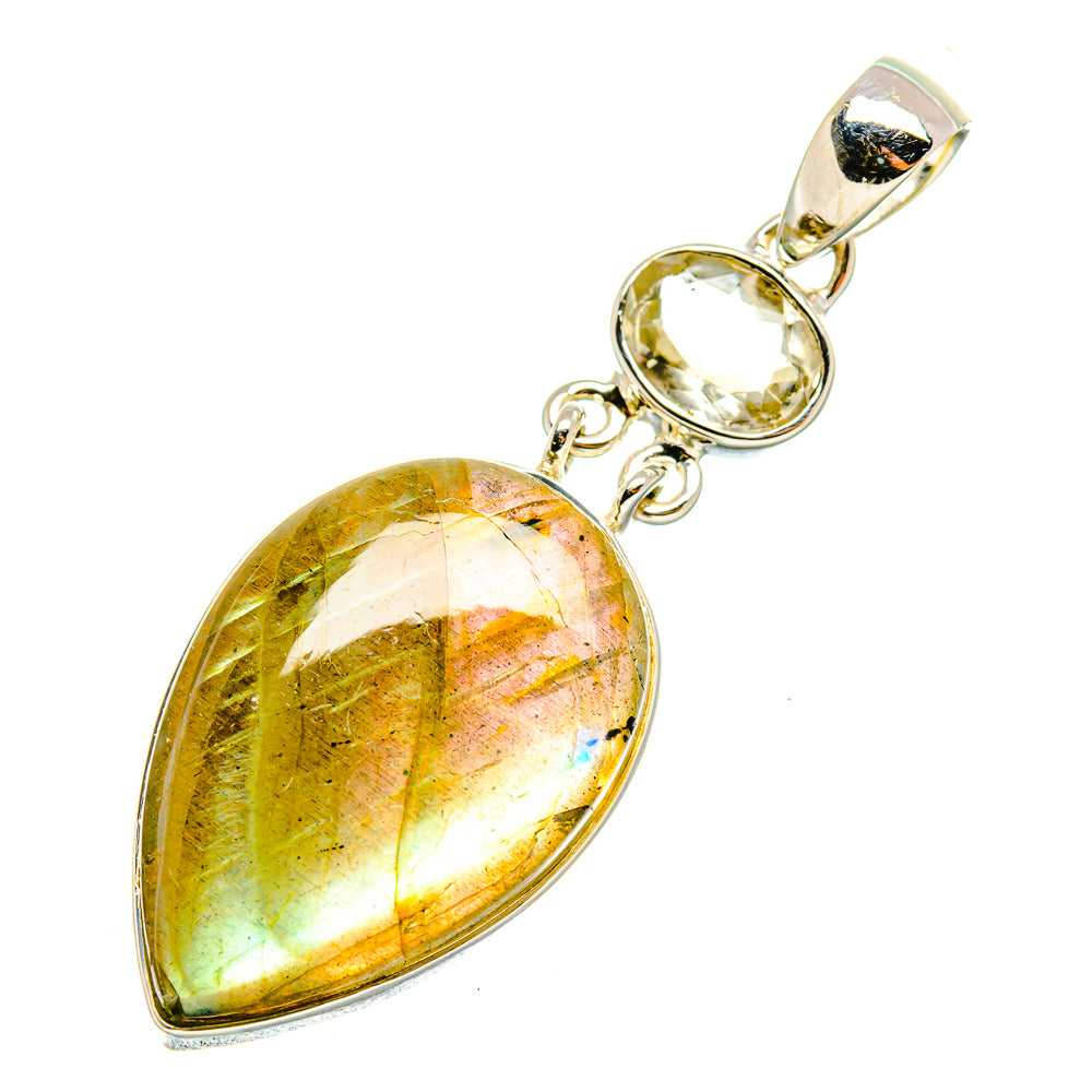 Labradorite Pendants handcrafted by Anasilvercos - PD7057