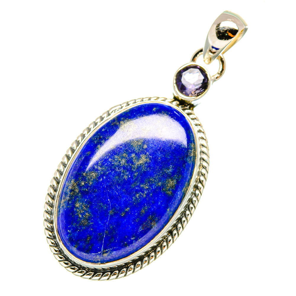Lapis Lazuli Pendants handcrafted by Anasilvercos - PD7058